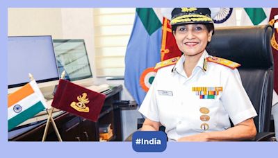 Who is Vice Admiral Arti Sarin, the first woman DG of Armed Forces Medical Services?