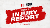 Bucs Week 9 Thursday Injury Report: Wirfs upgraded while Hall, Feiler still out