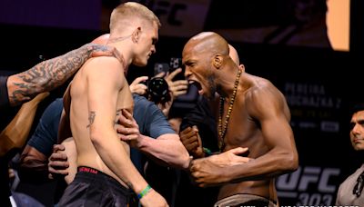 Video: UFC 303 ceremonial weigh-in faceoffs with Ortega vs. Lopes, Garry vs. MVP, more