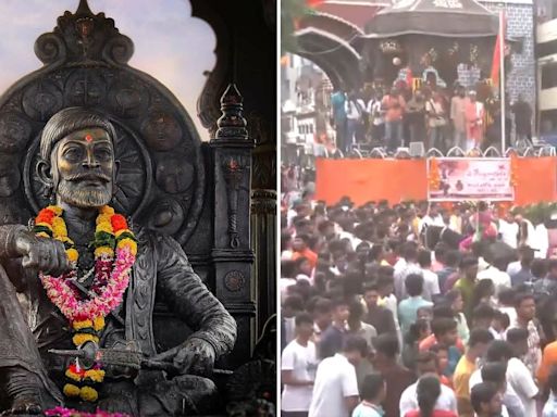 Maharashtra: 351st Anniversary Of Chhatrapati Shivaji Maharaj's Coronation Celebrated In Nagpur; Watch