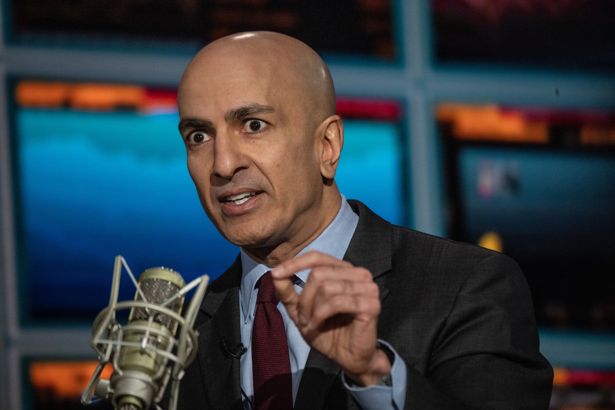 Fed’s Kashkari Questions If Rates Are High Enough to Tame Prices