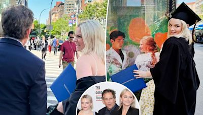 Ben Stiller and Christine Taylor’s daughter, Ella, graduates from Juilliard with acting degree