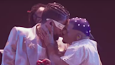 Bad Bunny Kisses Male Backup Dancer During 2022 MTV Video Music Awards Performance