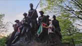 Adams offers $5K reward for vandalized NYC World War 1 statue