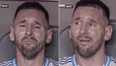 快訊／梅西美洲盃決賽2度受傷「掩面痛哭」 阿根廷驚險2連霸