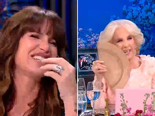 El chiste de Flor Peña sobre las legumbres que puso nerviosa a Mirtha Legrand y la hizo tentar de risa: “¡Basta, basta!”