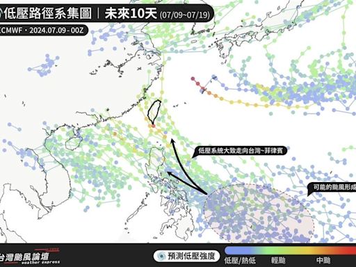 颱風7月中旬後有機會生成！海溫高「超級大補丸」 專家：走向包括台灣