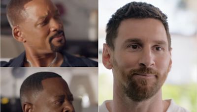 Lionel Messi apareció en la promoción de Bad Boys y sorprendió a todos al hablar en inglés con Will Smith