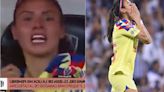Karen Luna, jugadora del América, explota contra camarógrafo de TUDN tras derrota contra Rayadas