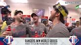 Texas Rangers Celebrate World Series Win by Singing Creed’s “Higher” in Locker Room: Watch