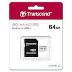 Transcend 創見 300S 64GB U1 microSDXC UHS-I 記憶卡