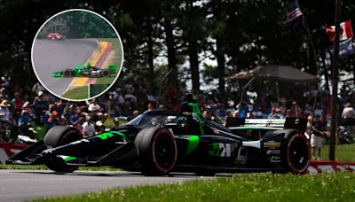 Agustín Canapino terminó 22° en una carrera histórica de la IndyCar: la maniobra de Grosjean que pudo terminar en un grave accidente