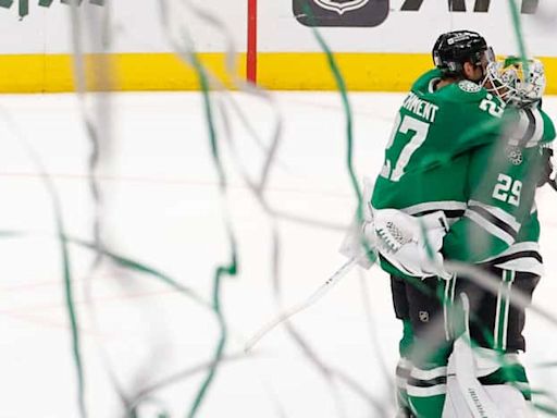 See photos from the Stars' Game 2 win vs. Oilers in the Stanley Cup third round