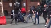 Football hooligans who clashed ahead of Man U v Leeds game are banned