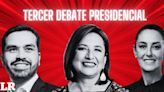 Tercer Debate Presidencial: Dónde verlo, horario, temas y moderadores