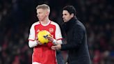 Arsenal: Oleksandr Zinchenko a concern but Mikel Arteta keeping the faith for now
