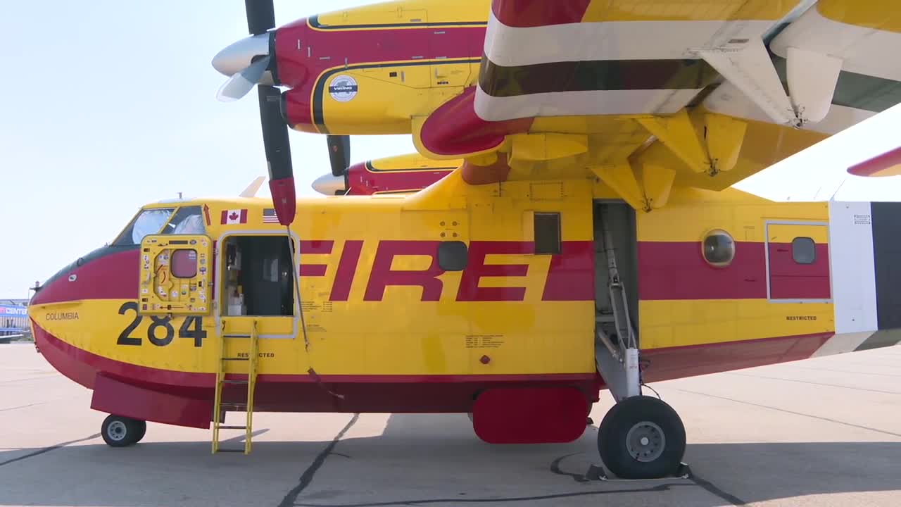 Inside a Super Scooper: Meet the pilot fighting Idaho's wildfires from the air