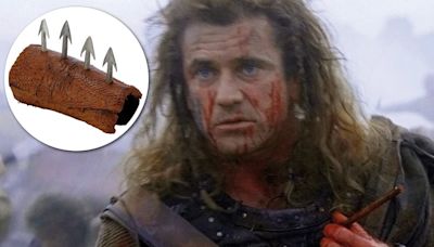 Mel Gibson's Braveheart prop and Sean Connery's outfit to be auctioned