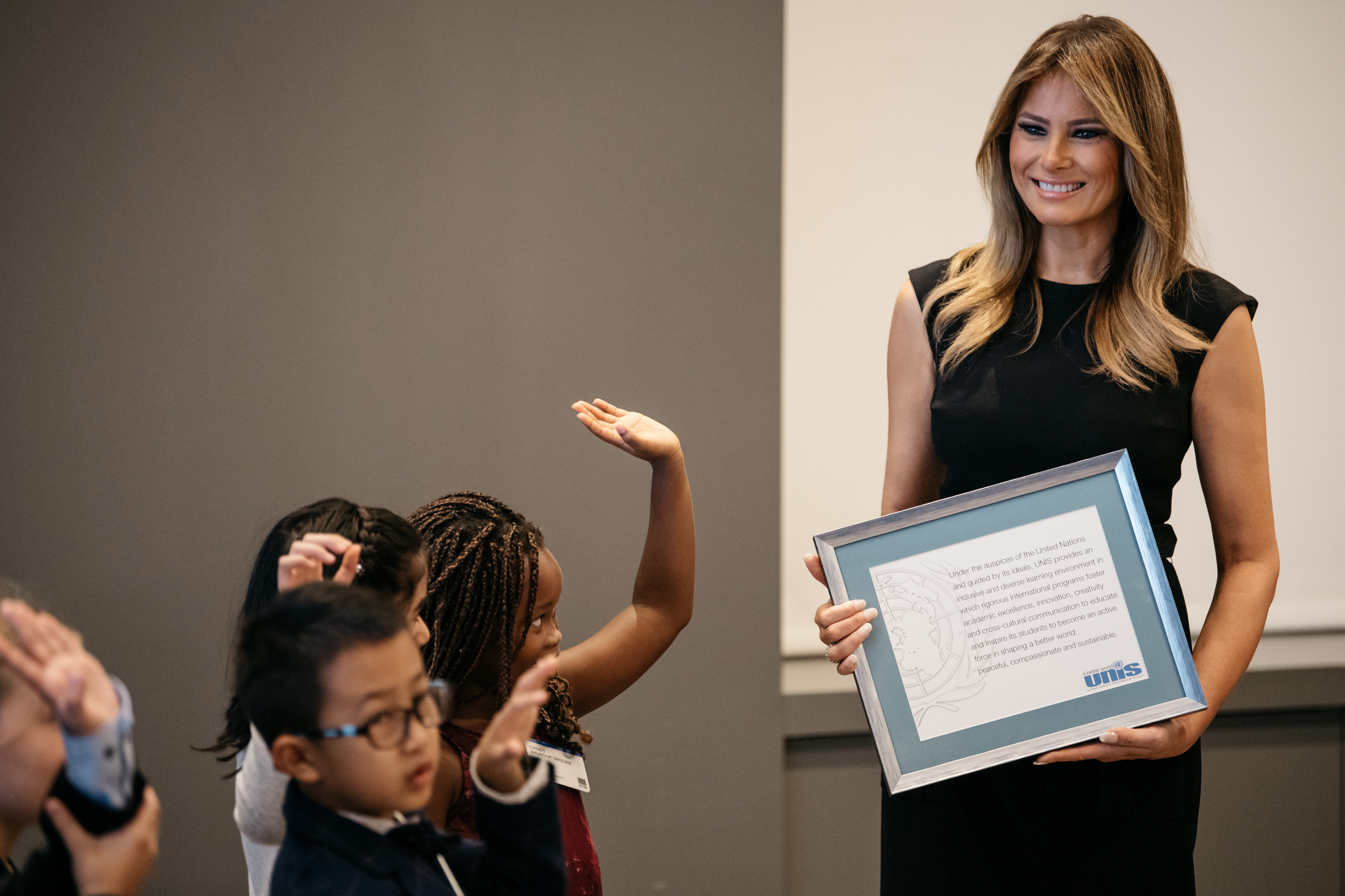 Melania Trump steps out in NYC to ring the opening bell at the NYSE