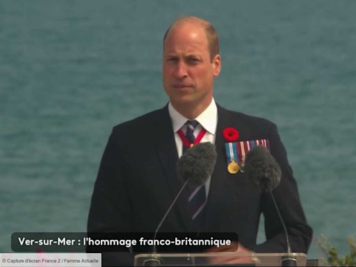 Le prince William parle français pendant son discours pour les 80 ans du Débarquement