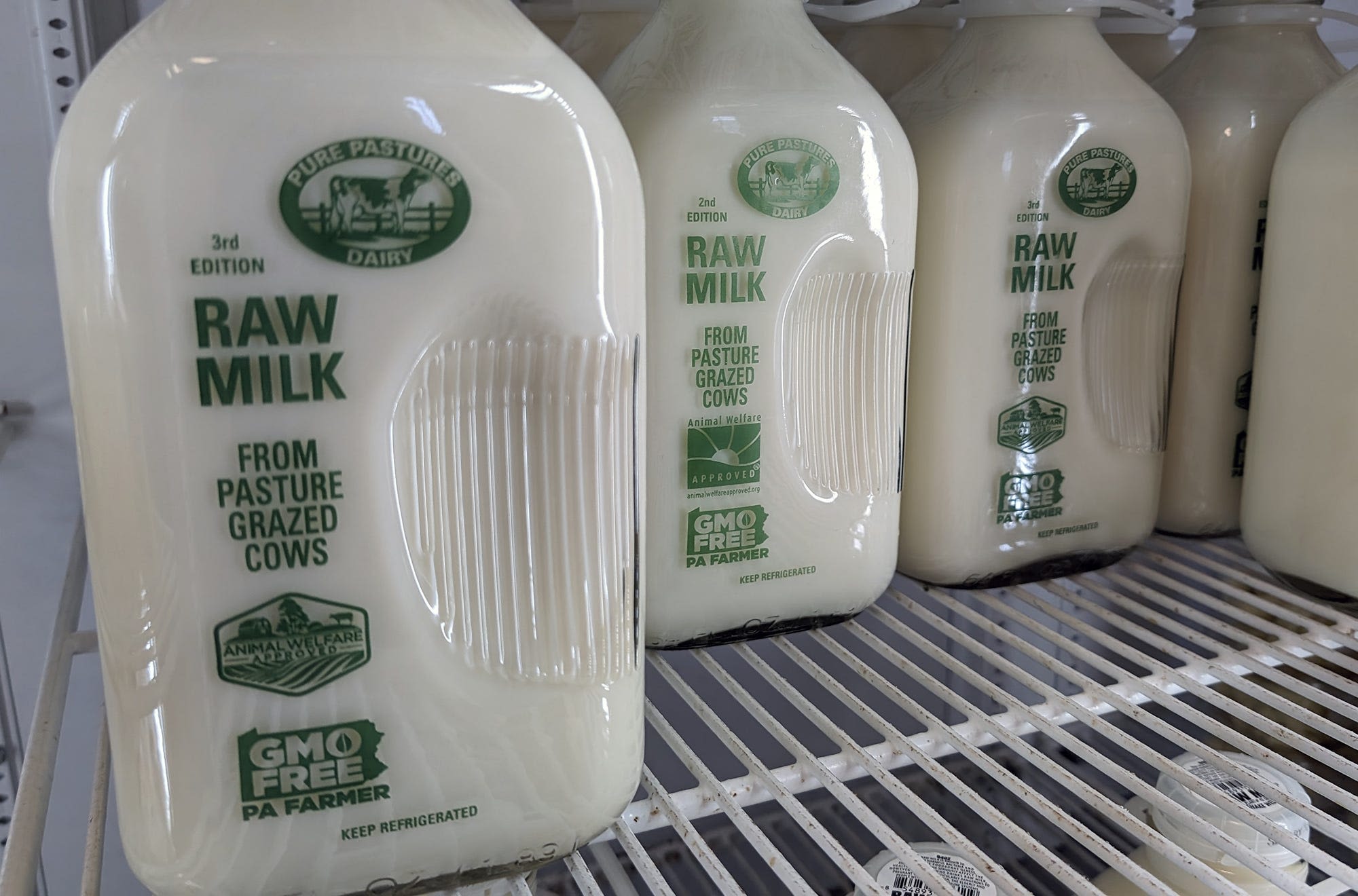 Check your refrigerator. Raw milk contaminated with harmful bacteria: PA Department of Ag