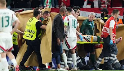 Euro 2024: UEFA says 'no delay' in treating injured Hungary player Barnabas Varga after criticism