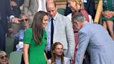 Princess Charlotte Meets King Felipe of Spain at Wimbledon