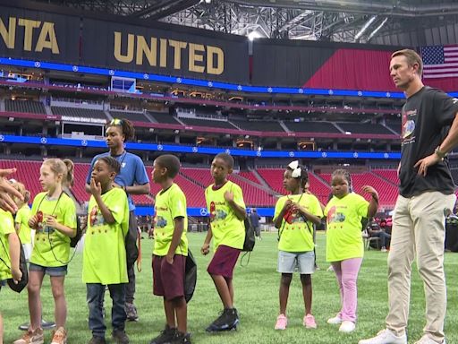 Matt Ryan hosts reading event at Mercedes Benz Stadium, discusses joining Ring of Honor