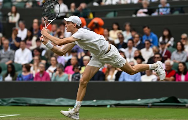 Watch: Jannik Sinner produces outrageous shot in win that underlines his Wimbledon title credentials