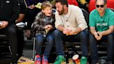 Ben Affleck and Son Samuel Make Rare Public Appearance Courtside at Basketball Game