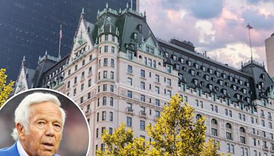 Patriots owner Robert Kraft sells apartment in NYC’s iconic Plaza Hotel for $22.5M