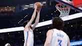 PHOTOS: Best images from Thunder’s 139-77 win over Trail Blazers