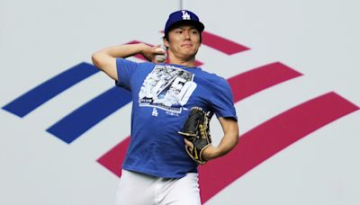 MLB／克蕭、山本由伸著「50-50」紀念T亮相 大谷本人卻沒穿