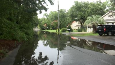 Murrells Inlet feels first impacts of Debby