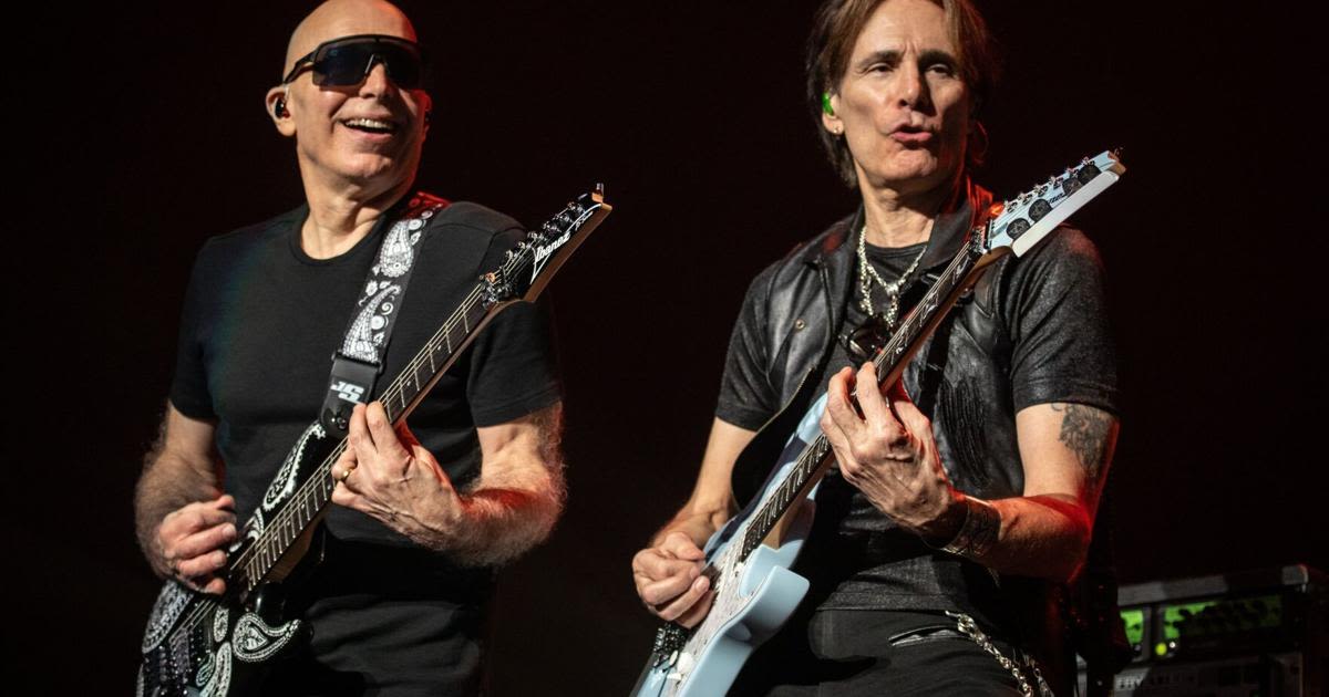 Joe Satriani once taught Steve Vai, now the two guitar greats are co-headlining in St. Louis