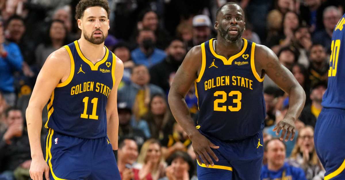 Warriors Extending Andrew Wiggins and Jordan Poole Didn't 'Sit Well' With Klay Thompson, Draymond Green