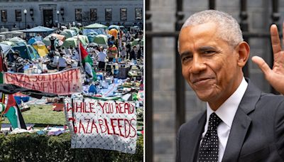 Columbia alum Obama silent as Jewish faculty, students face antisemitic harassment on campus
