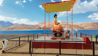 Buddha statues to promote peace amidst tension along India-China border