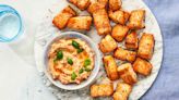 Crispy Salmon Bites with Creamy Sun-Dried Tomato Dipping Sauce