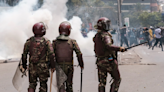 Pics: Tear Gas, Rocks, And Looting As Kenya Police And Protesters Clash