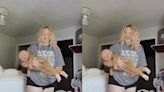 Baby boy interrupts mom’s vlog: ‘I am speechless’
