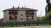 Vettel drives Senna's car at Imola in emotional tribute