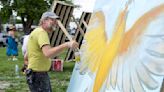 Positive vibes on display at Saturday's Mural and Music in Cochran Park