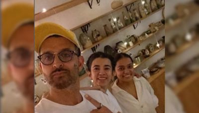 Inside Hrithik Roshan And Girlfriend Saba Azad's Pottery Class. See Pic