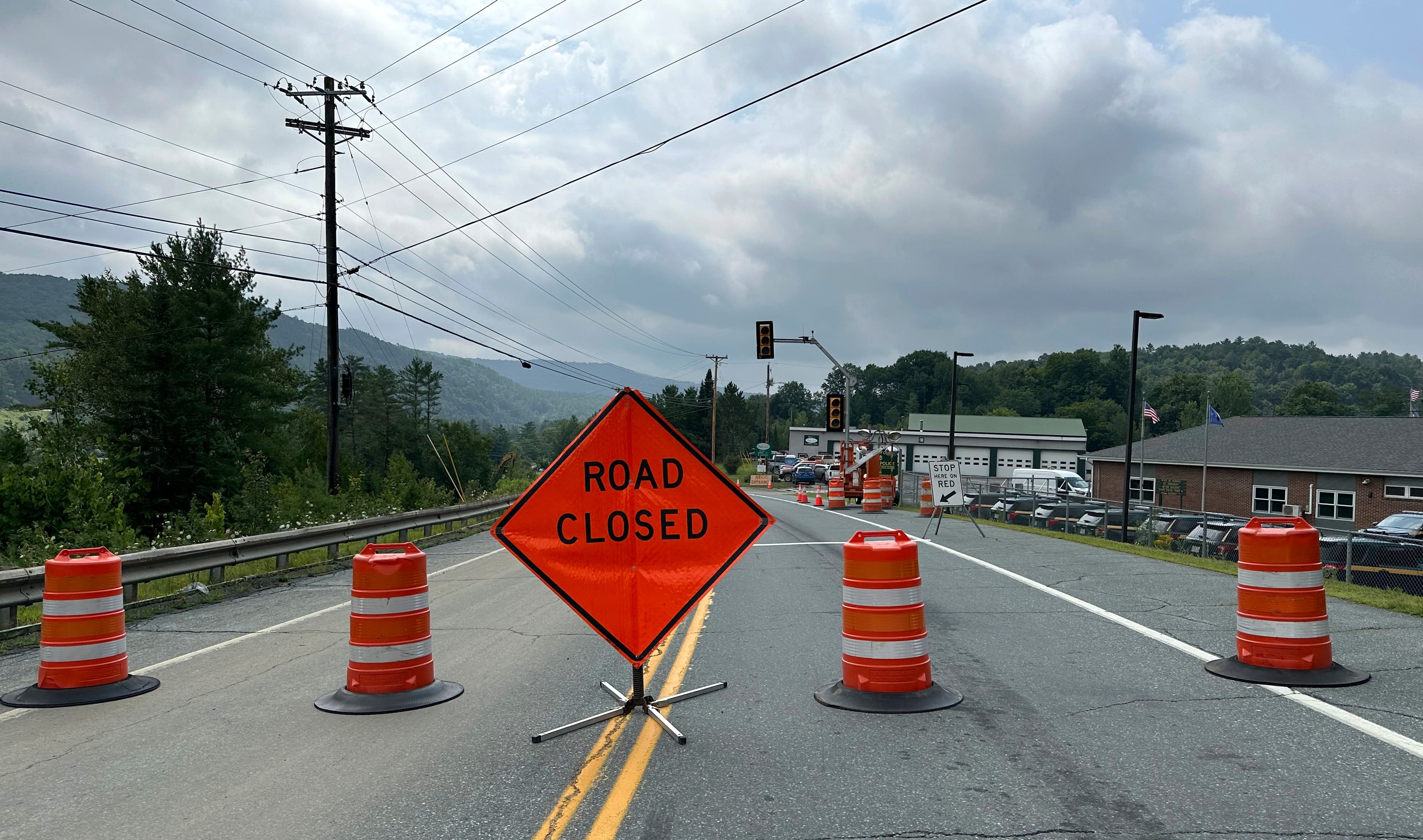 Northeast Vermont engulfed by torrential downpours, prompting flood emergency