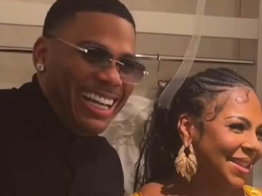 Ashanti shocked when Nelly throws surprise baby shower