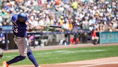 Adolis García to represent Rangers in Home Run Derby, Teoscar Hernández completes 8-man field