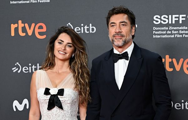 Javier Bardem pays tribute to Penélope Cruz while accepting San Sebastian Lifetime Achievement Award