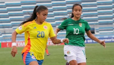 Colombia goleó a Bolivia y clasificó al hexagonal final del Sudamericano Femenino Sub 20