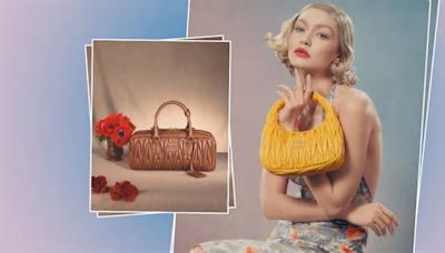 Miu Miu revela su última colección de bolsos junto a Gigi Hadid